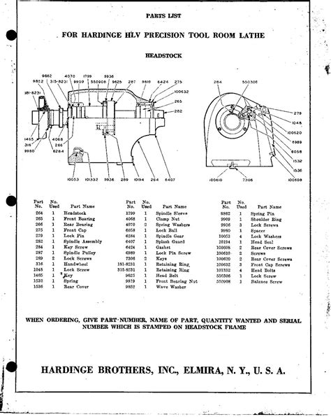 hardinge cnc lathe parts|hardinge catalog.